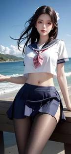 我和精神小妹同居 AI同人短剧 场景：粉发女孩的角色造型